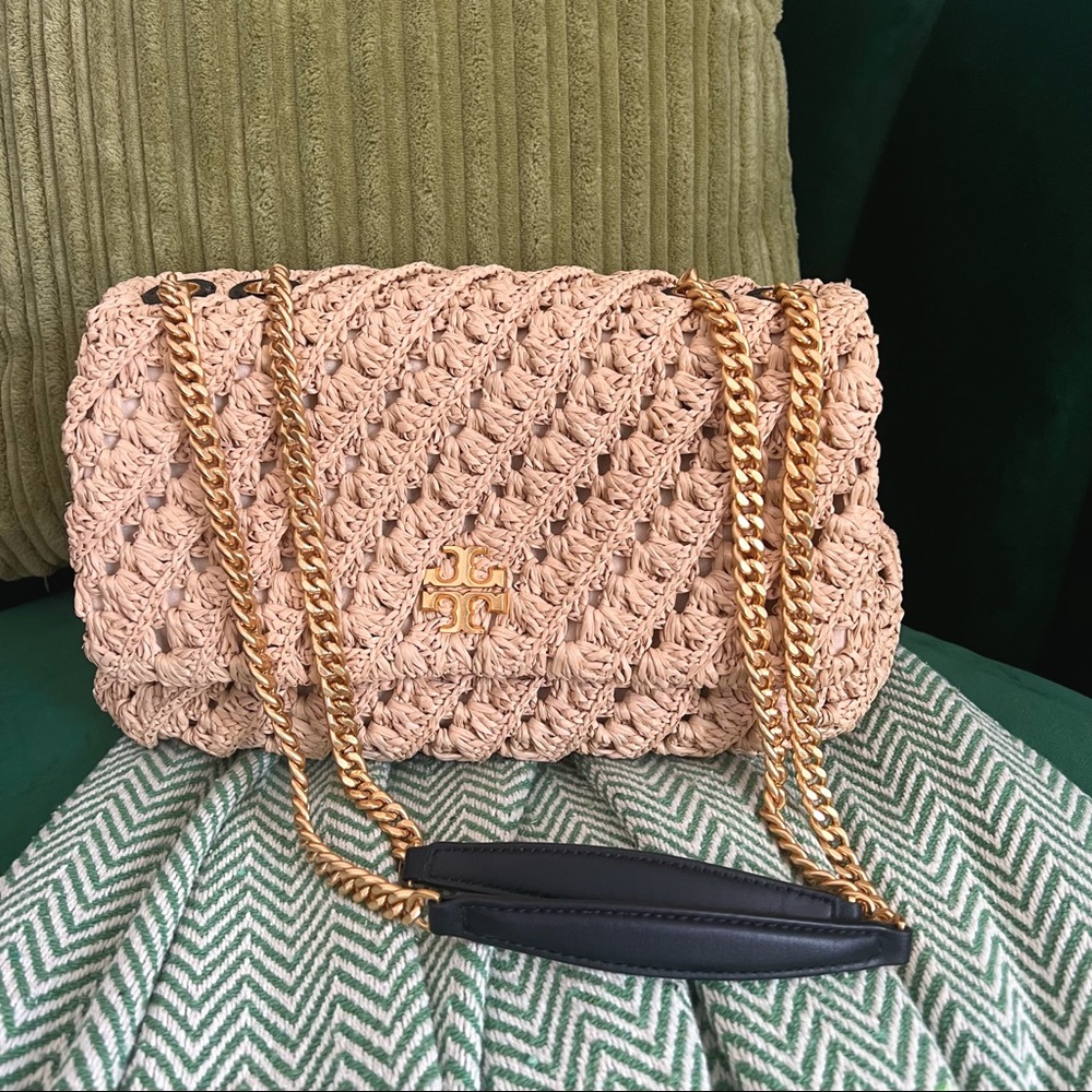 Tory Burch Kira Crochet Convertible Bag Large